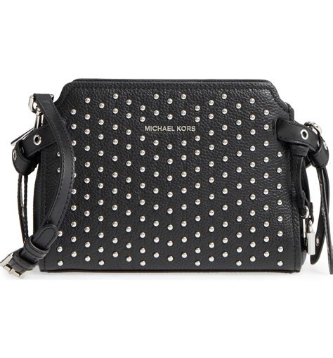 michael kors crossbody travel bag|Michael Kors studded crossbody bag.